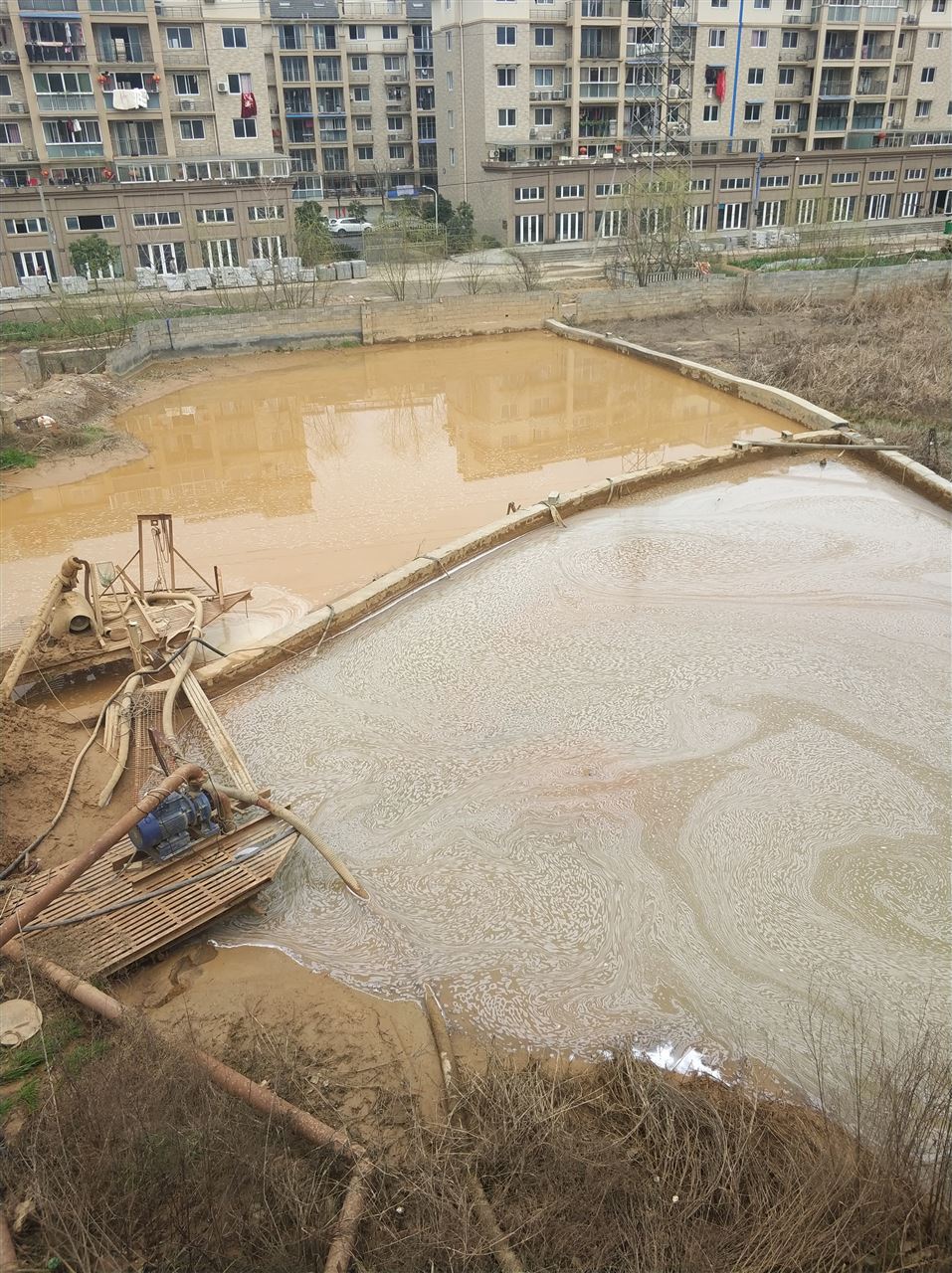 矿区沉淀池淤泥清理-厂区废水池淤泥清淤