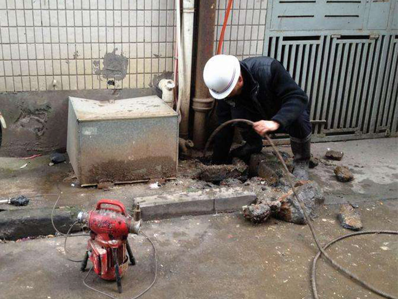 矿区疏通下水道-洗菜池疏通