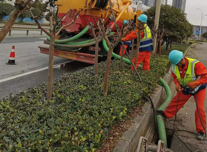 矿区市政管道清淤